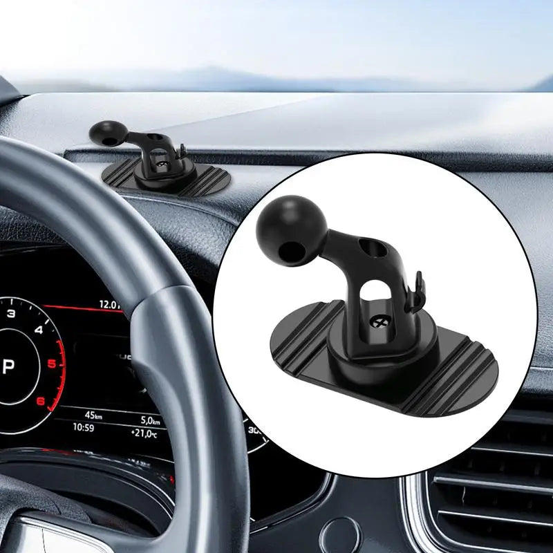 Phone Holder for Car Dashboard Ball Head Phone Stand Car Phone Stand Clip Holder Mount Dash Base Shock Absorbing Anti-Slip Grip