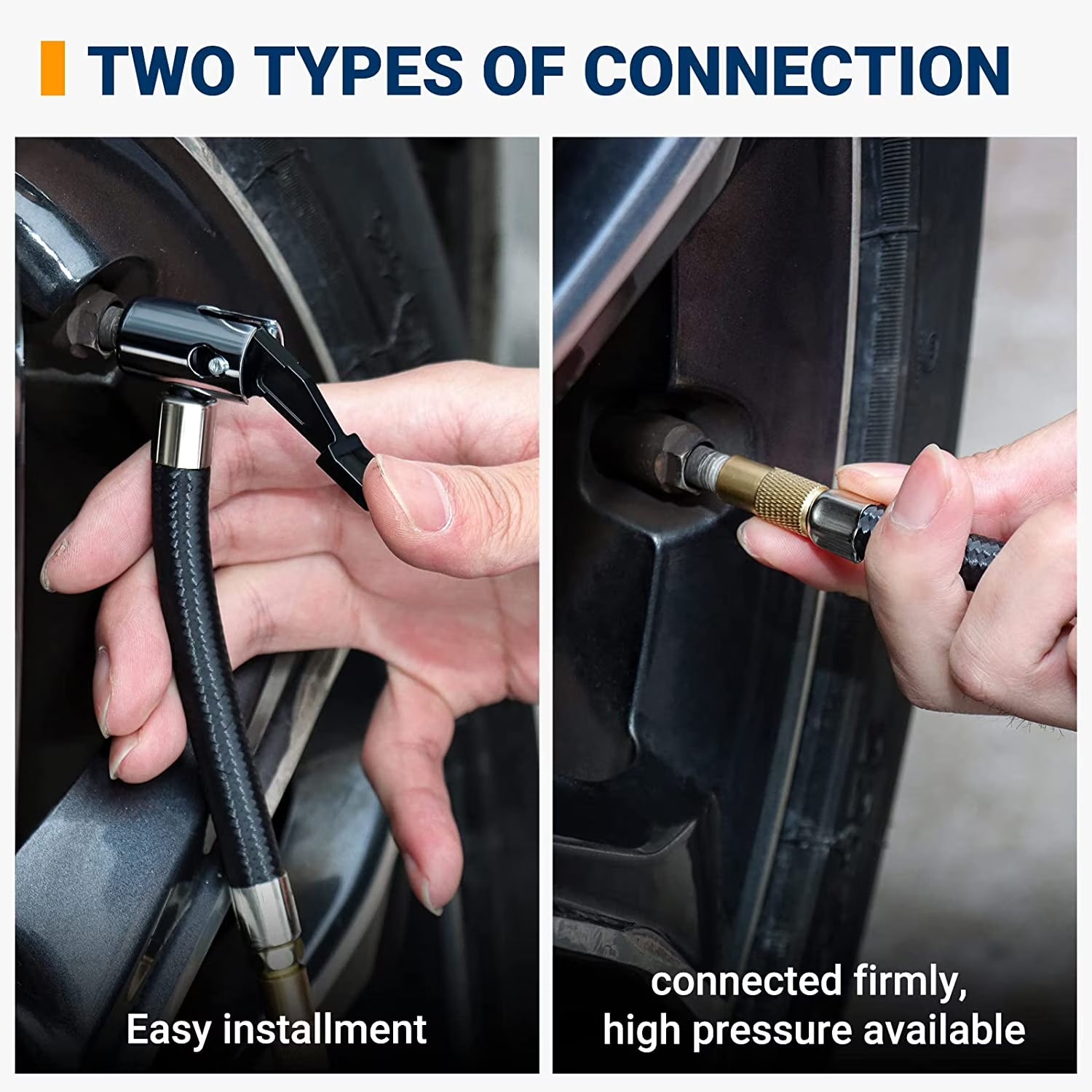 Car Tire Inflator 100 PSI, Electric Tire Compressor, Inflatables Air Car Pump